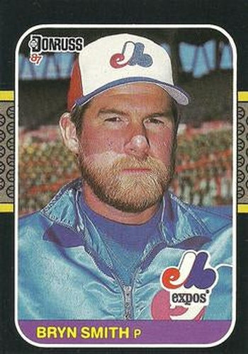 #159 Bryn Smith - Montreal Expos - 1987 Donruss Baseball