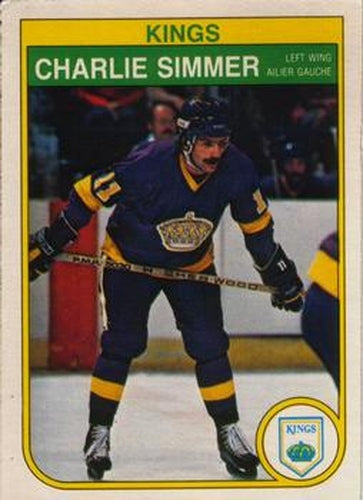 #159 Charlie Simmer - Los Angeles Kings - 1982-83 O-Pee-Chee Hockey