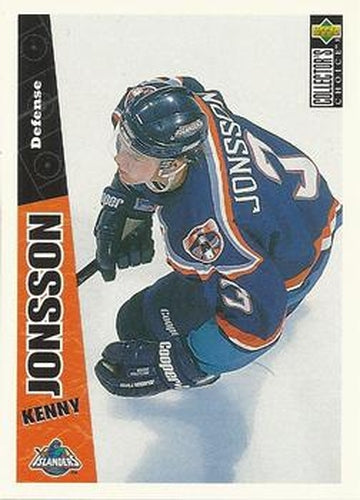 #159 Kenny Jonsson - New York Islanders - 1996-97 Collector's Choice Hockey