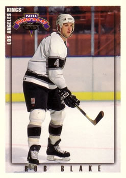 #159 Rob Blake - Los Angeles Kings - 1996-97 Topps NHL Picks Hockey