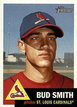#159 Bud Smith - St. Louis Cardinals - 2002 Topps Heritage Baseball