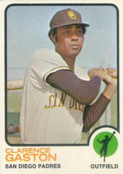 #159 Clarence Gaston - San Diego Padres - 1973 Topps Baseball