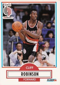 #159 Cliff Robinson - Portland Trail Blazers - 1990-91 Fleer Basketball