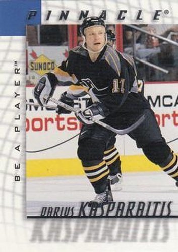 #159 Darius Kasparaitis - Pittsburgh Penguins - 1997-98 Pinnacle Be a Player Hockey
