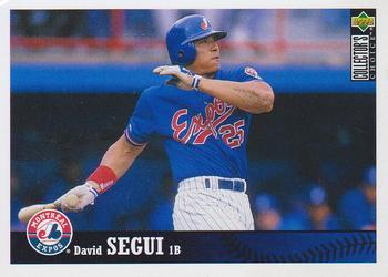 #159 David Segui - Montreal Expos - 1997 Collector's Choice Baseball
