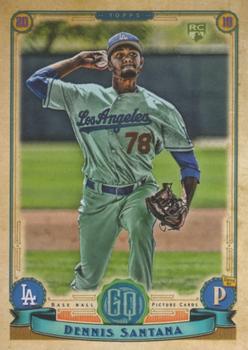 #159 Dennis Santana - Los Angeles Dodgers - 2019 Topps Gypsy Queen Baseball