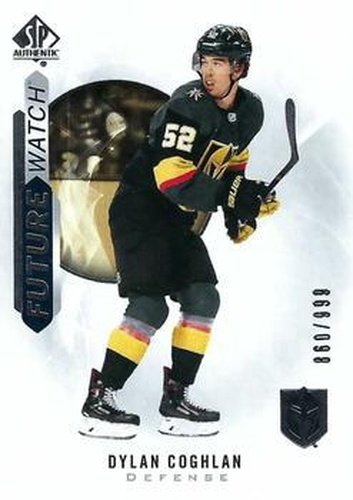 #159 Dylan Coghlan - Vegas Golden Knights - 2020-21 SP Authentic Hockey