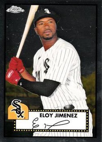 #159 Eloy Jimenez - Chicago White Sox - 2021 Topps Chrome Platinum Anniversary Baseball