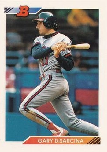 #159 Gary DiSarcina - California Angels - 1992 Bowman Baseball