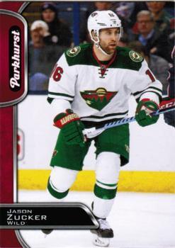 #159 Jason Zucker - Minnesota Wild - 2016-17 Parkhurst - Red Hockey