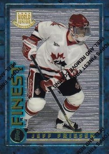 #159 Jeff Friesen - Canada - 1994-95 Finest Hockey