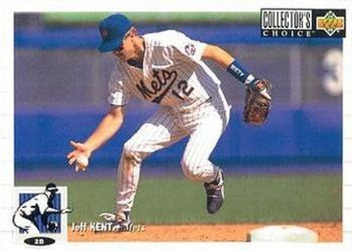 #159 Jeff Kent - New York Mets - 1994 Collector's Choice Baseball