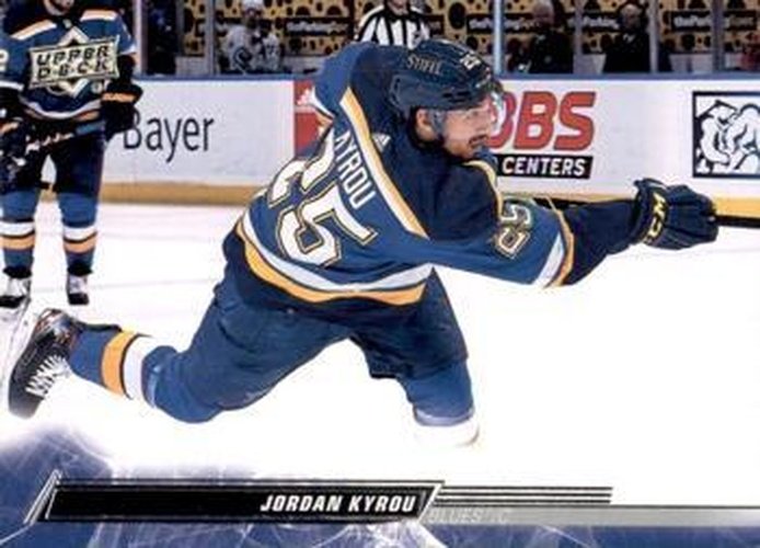 #159 Jordan Kyrou - St. Louis Blues - 2022-23 Upper Deck Hockey