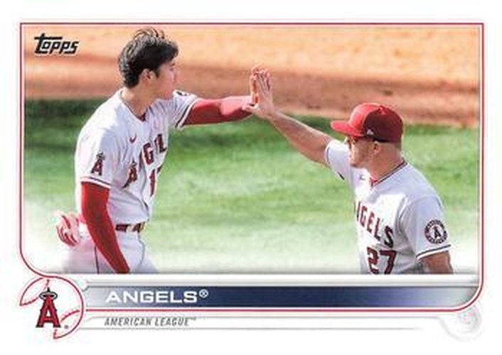 #159 Los Angeles Angels - Los Angeles Angels - 2022 Topps Baseball