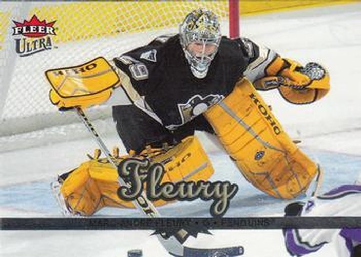 #159 Marc-Andre Fleury - Pittsburgh Penguins - 2005-06 Ultra Hockey