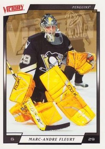 #159 Marc-Andre Fleury - Pittsburgh Penguins - 2006-07 Upper Deck Victory Hockey