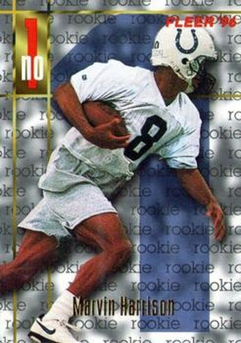 #159 Marvin Harrison - Indianapolis Colts - 1996 Fleer Football