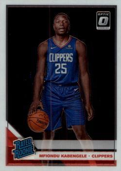 #159 Mfiondu Kabengele - Los Angeles Clippers - 2019-20 Donruss Optic Basketball