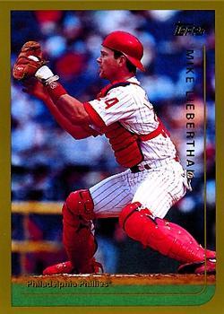 #159 Mike Lieberthal - Philadelphia Phillies - 1999 Topps Baseball