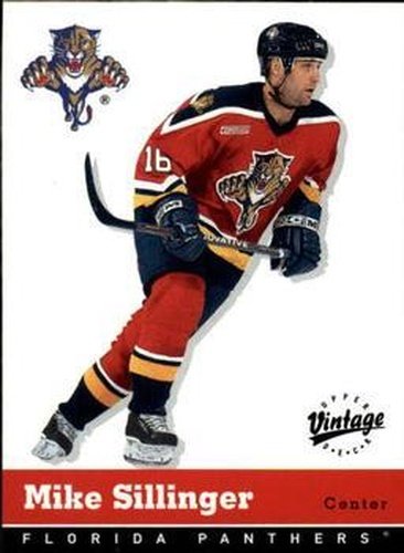 #159 Mike Sillinger - Florida Panthers - 2000-01 Upper Deck Vintage Hockey