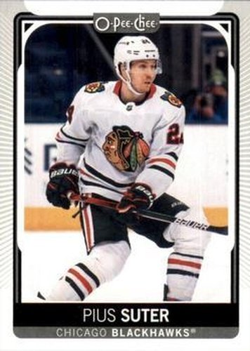 #159 Pius Suter - Chicago Blackhawks - 2021-22 O-Pee-Chee Hockey