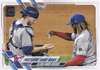 #159 Postgame Hand Wash - Toronto Blue Jays - 2021 Topps Baseball