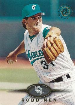 #159 Robb Nen - Florida Marlins - 1995 Stadium Club Baseball