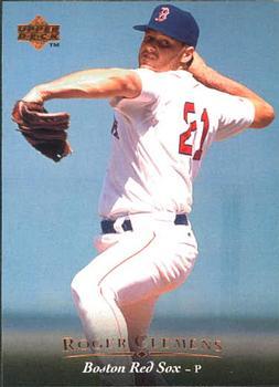 #159 Roger Clemens - Boston Red Sox - 1995 Upper Deck Baseball