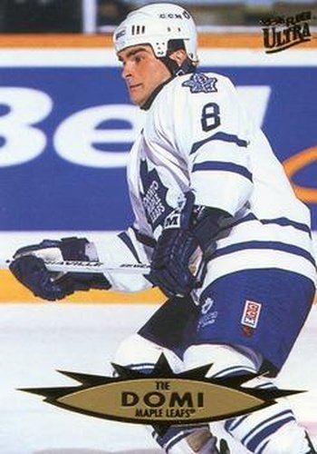 #159 Tie Domi - Toronto Maple Leafs - 1995-96 Ultra Hockey