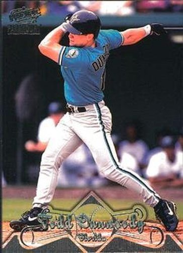 #159 Todd Dunwoody - Florida Marlins - 1998 Pacific Paramount Baseball