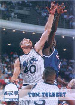 #159 Tom Tolbert - Orlando Magic - 1993-94 Hoops Basketball