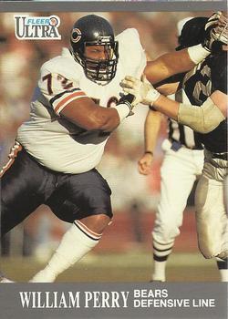#159 William Perry - Chicago Bears - 1991 Ultra Football