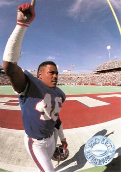 #159 Leonard Smith - Buffalo Bills - 1991 Pro Set Platinum Football