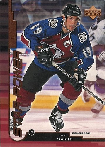 #159 Joe Sakic - Colorado Avalanche - 1999-00 Upper Deck Hockey