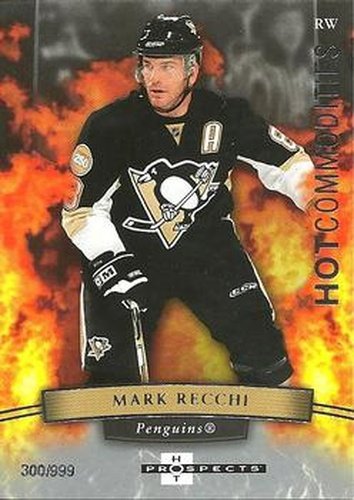 #159 Mark Recchi - Pittsburgh Penguins - 2007-08 Fleer Hot Prospects Hockey