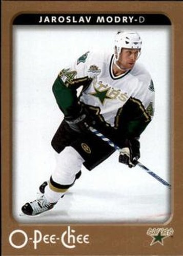 #159 Jaroslav Modry - Dallas Stars - 2006-07 O-Pee-Chee Hockey