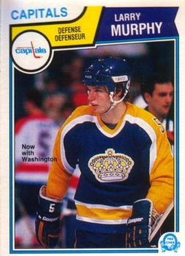 #159 Larry Murphy - Washington Capitals - 1983-84 O-Pee-Chee Hockey