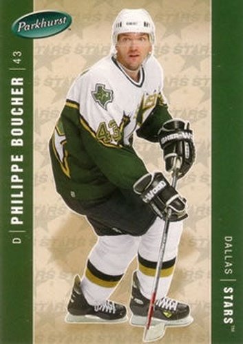 #159 Philippe Boucher - Dallas Stars - 2005-06 Parkhurst Hockey