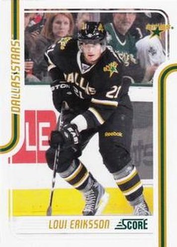 #159 Loui Eriksson - Dallas Stars - 2011-12 Score Hockey