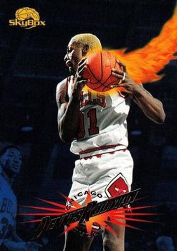 #159 Dennis Rodman - Chicago Bulls - 1995-96 SkyBox Premium Basketball