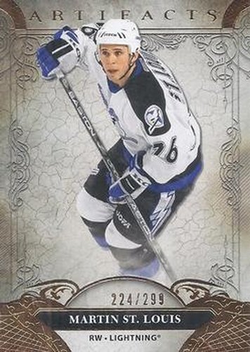 #159 Martin St. Louis - Tampa Bay Lightning - 2020-21 Upper Deck Artifacts Hockey