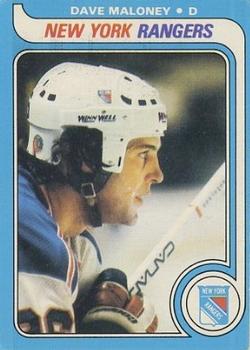 #159 Dave Maloney - New York Rangers - 1979-80 O-Pee-Chee Hockey