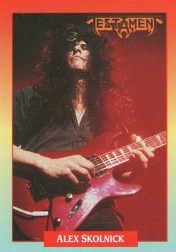 #15 Alex Skolnick - 1991 Brockum Rock Cards