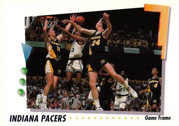 #415 Indiana Pacers - Indiana Pacers - 1991-92 SkyBox Basketball