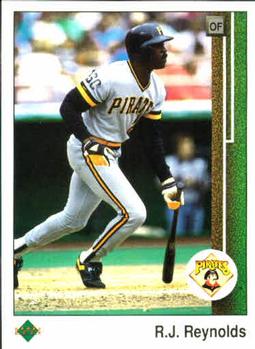 #315 R.J. Reynolds - Pittsburgh Pirates - 1989 Upper Deck Baseball