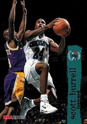 #15 Scott Burrell - Charlotte Hornets - 1995-96 Hoops Basketball