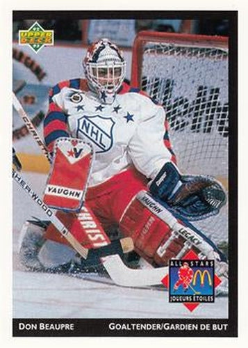 #McD-15 Don Beaupre - Washington Capitals - 1992-93 Upper Deck McDonald's All-Stars Hockey