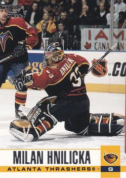 #15 Milan Hnilicka - Atlanta Thrashers - 2003-04 Pacific Hockey