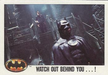 #115 Watch out Behind you! - 1989 Topps Batman