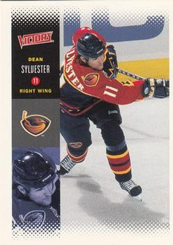#15 Dean Sylvester - Atlanta Thrashers - 2000-01 Upper Deck Victory Hockey
